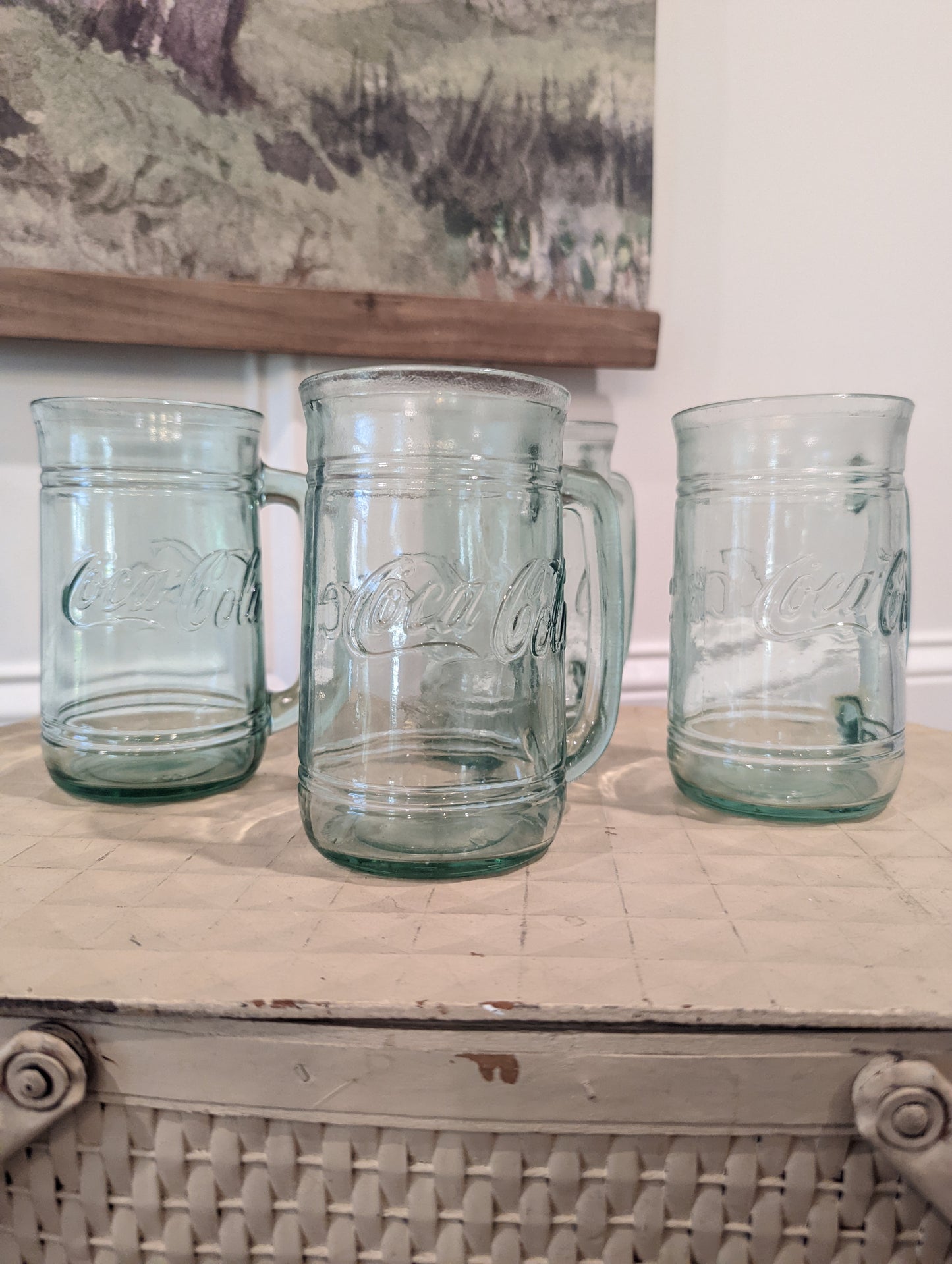 Set of 4 Coca-Cola Float Glasses