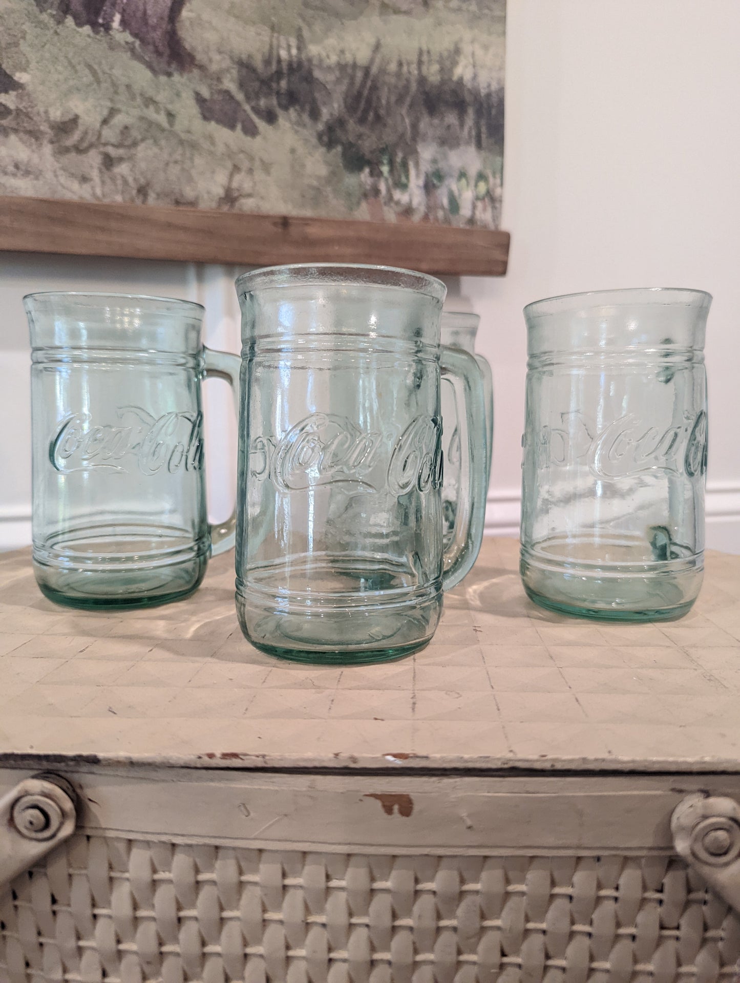 Set of 4 Coca-Cola Float Glasses