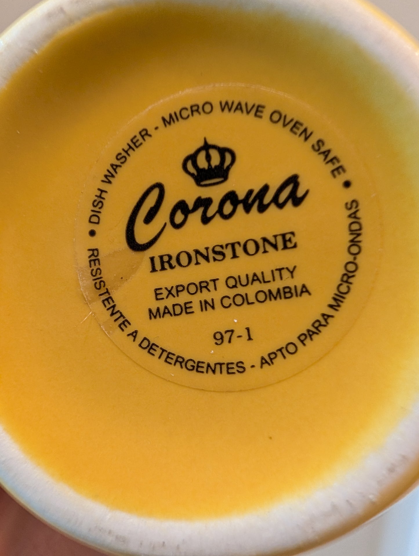 Corona Ironstone Creamer