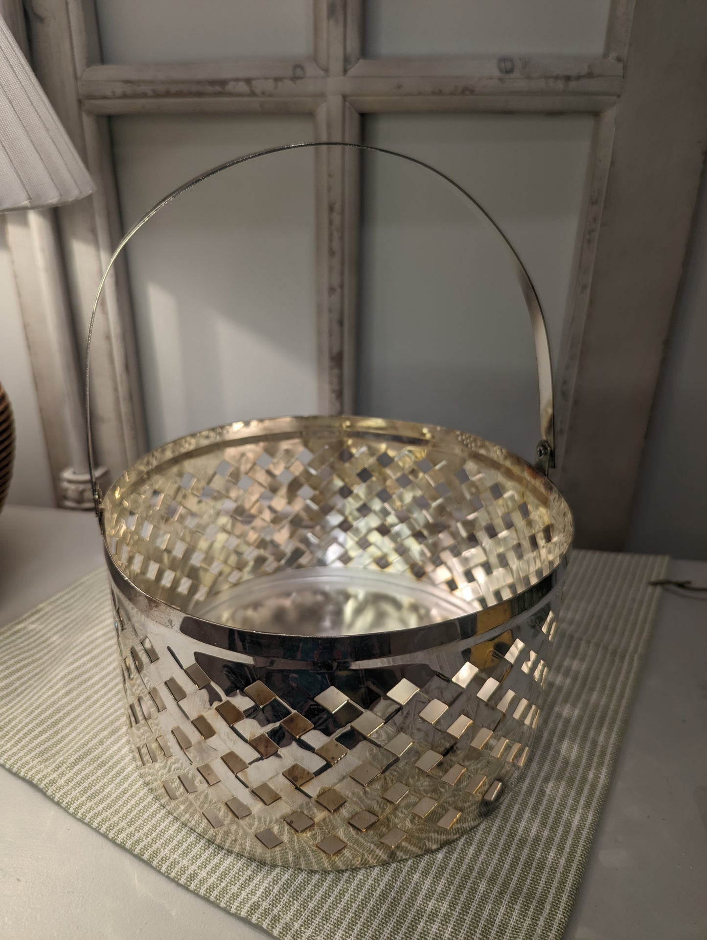 Metal Woven Basket 🧺