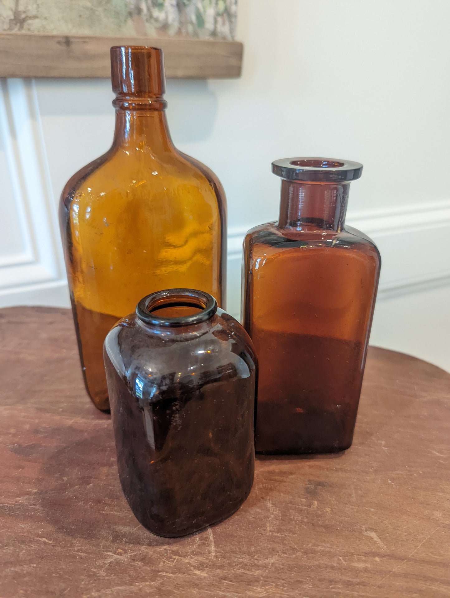 Small Amber Bottle
