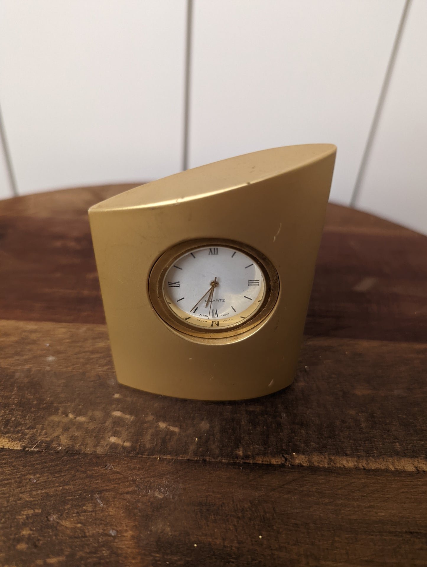 Mini Gold Clock
