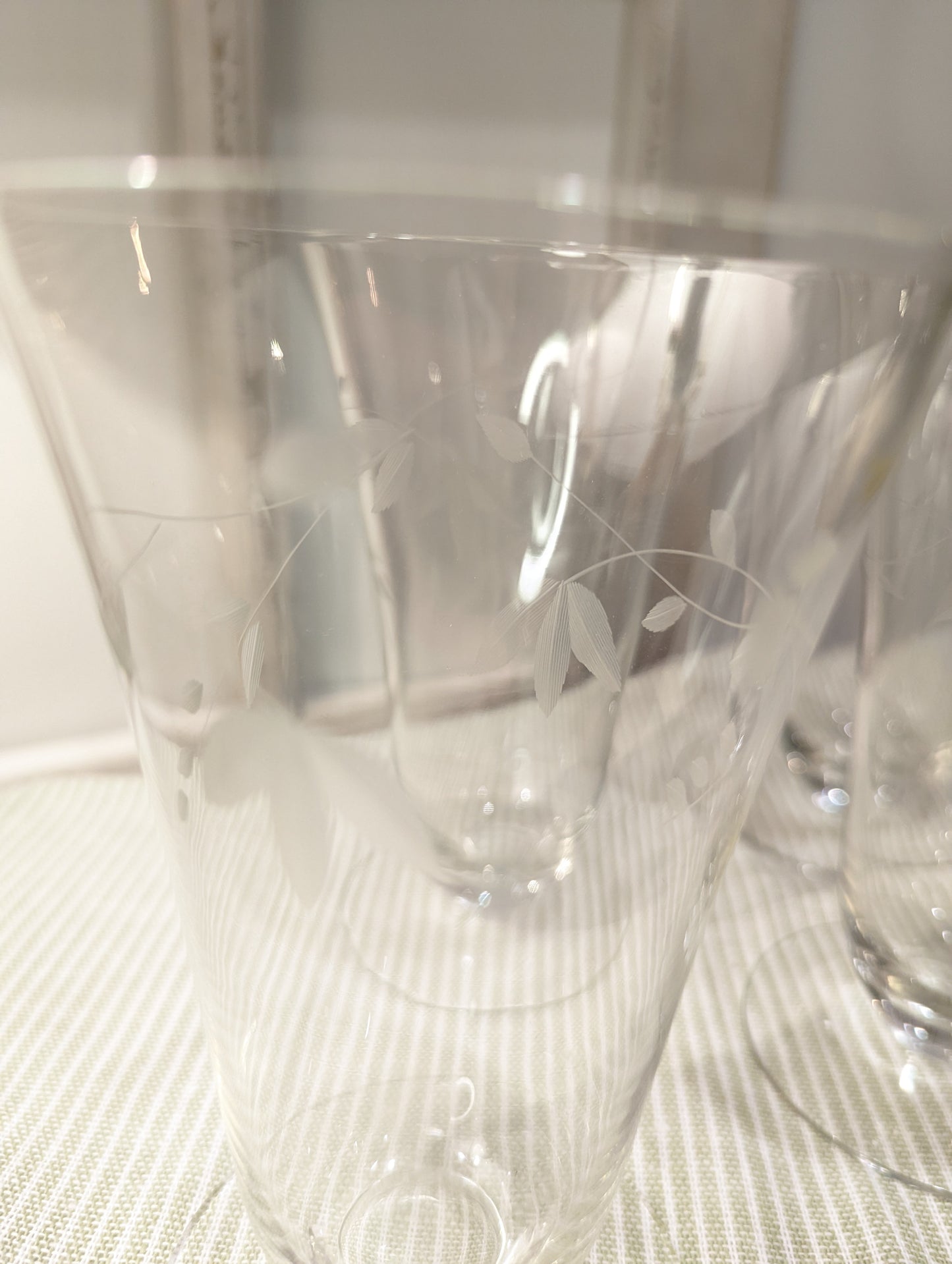 Princess House Pilsner Glasses