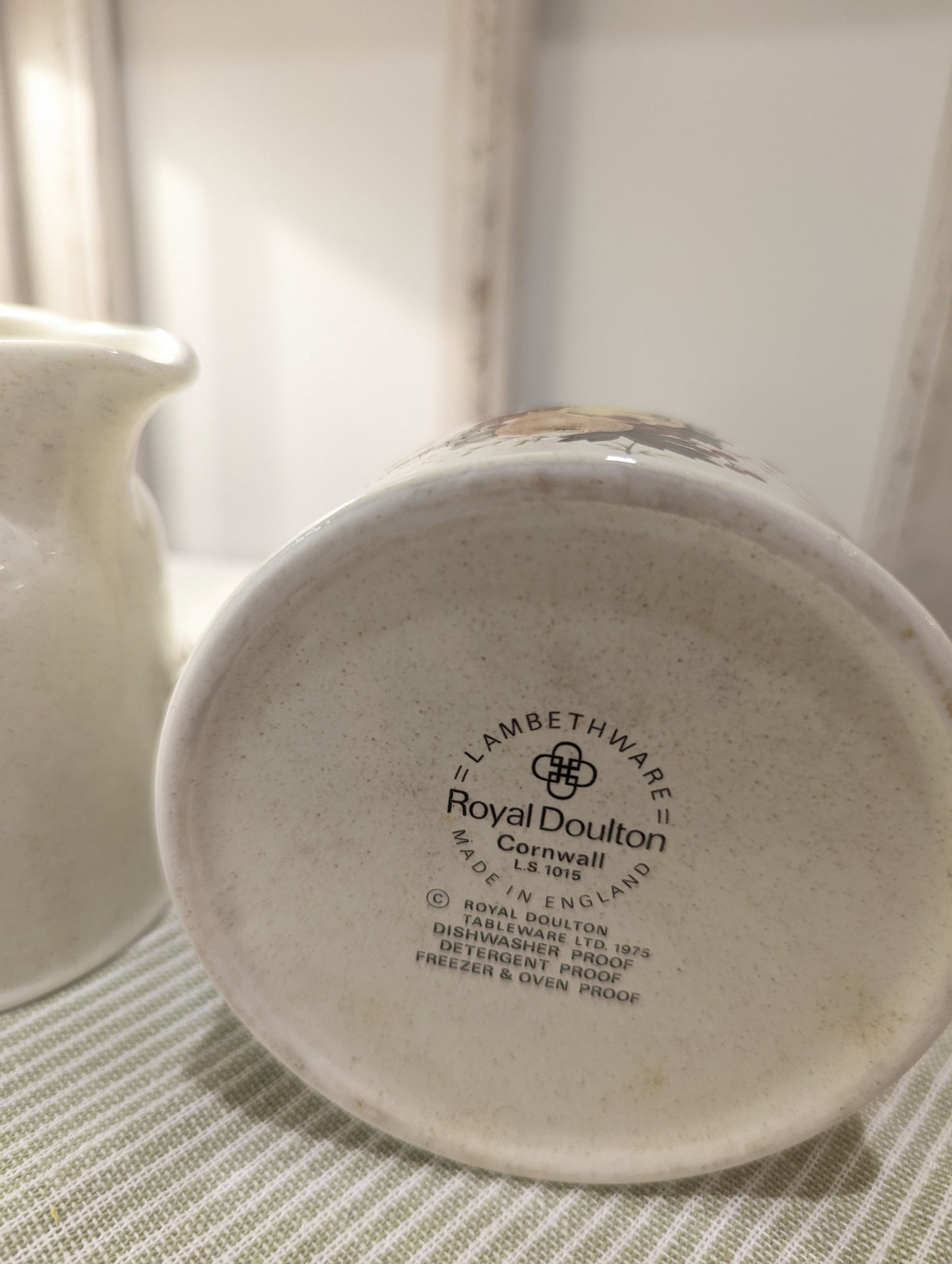 Royal Doulton Cream and Sugar Set