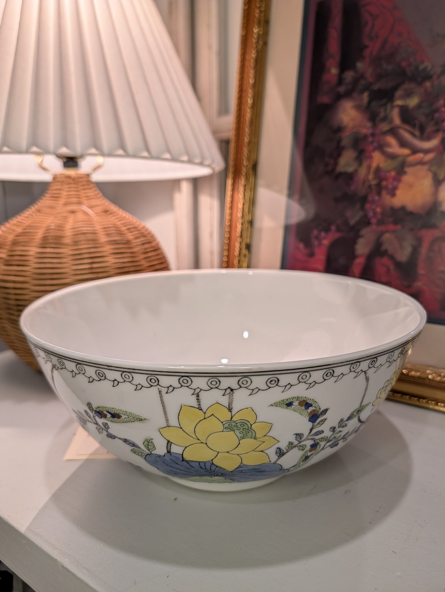 Canton Ware Porcelain Bowl