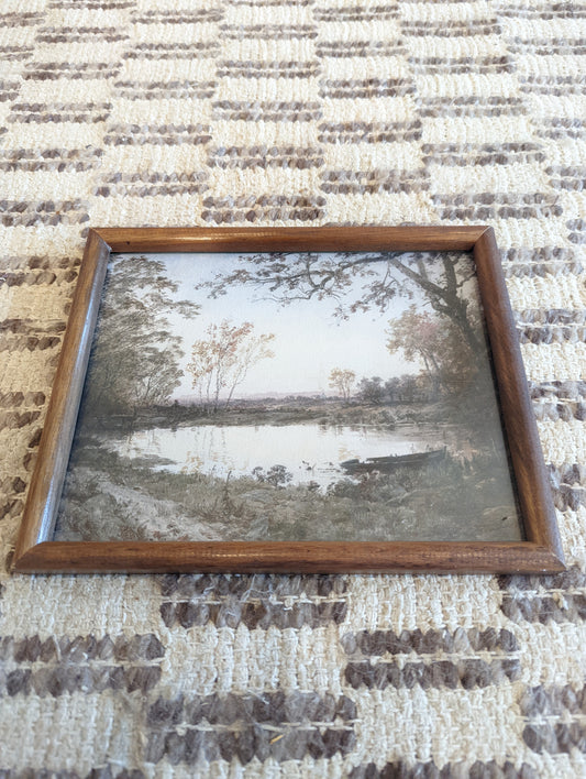 Landscape Print in Wood Frame (8x10)