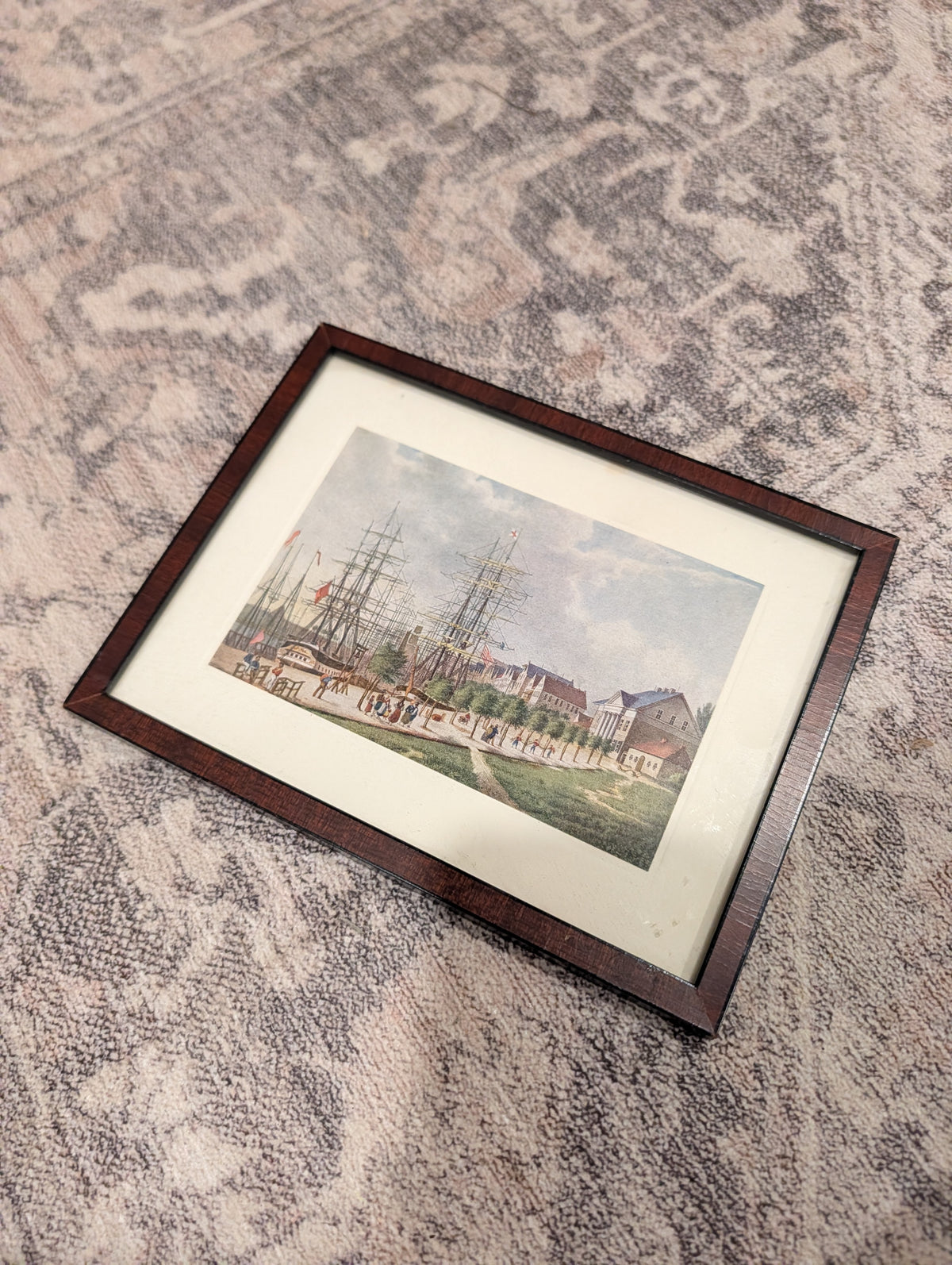 Maritime framed print