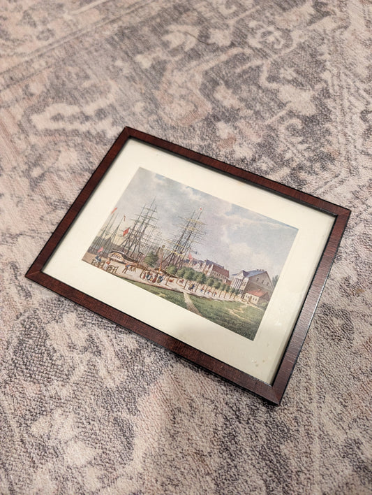 Maritime framed print