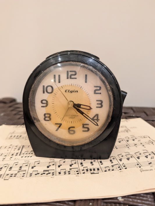 Vintage Elgin alarm clock