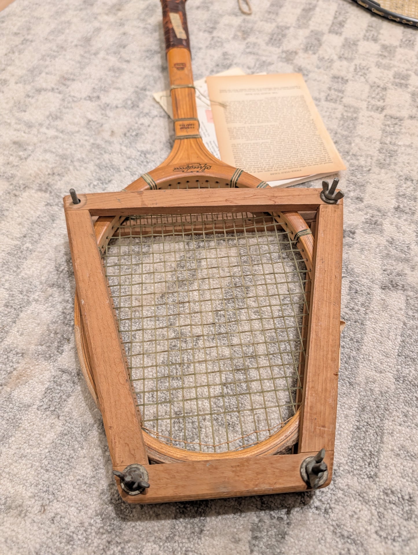 Vintage Rackets (Set of 5)