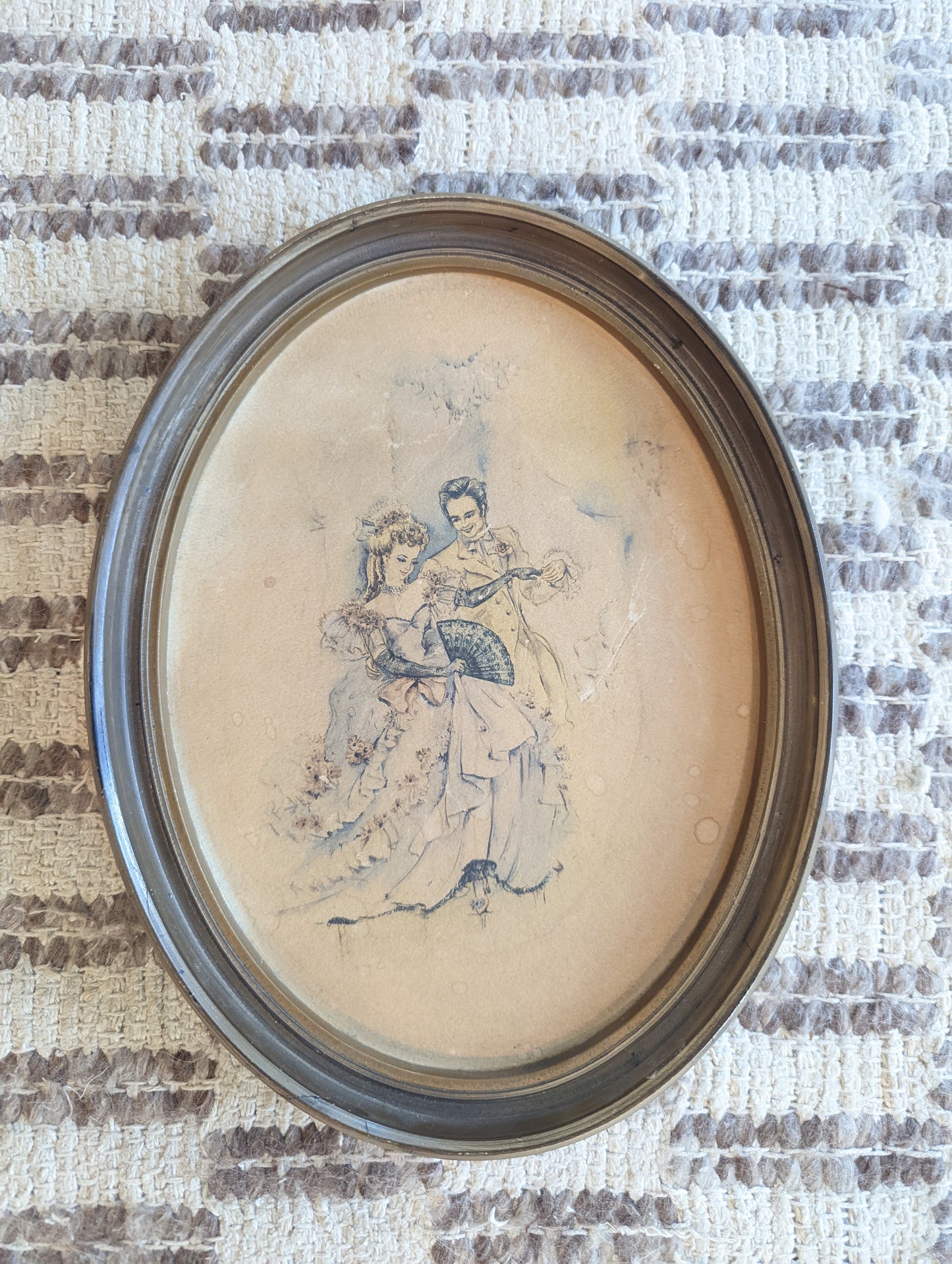 Vintage Oval Art