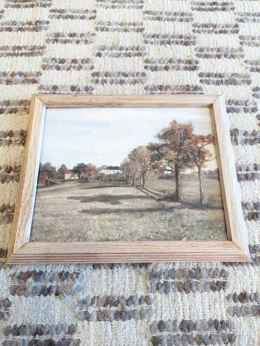 Landscape in Bleached Frame (8x10)