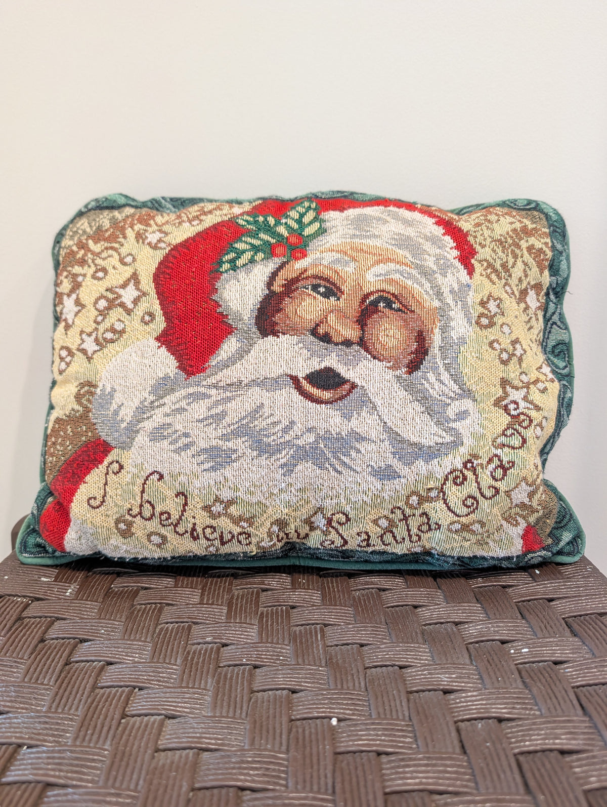 Vintage Santa Pillow