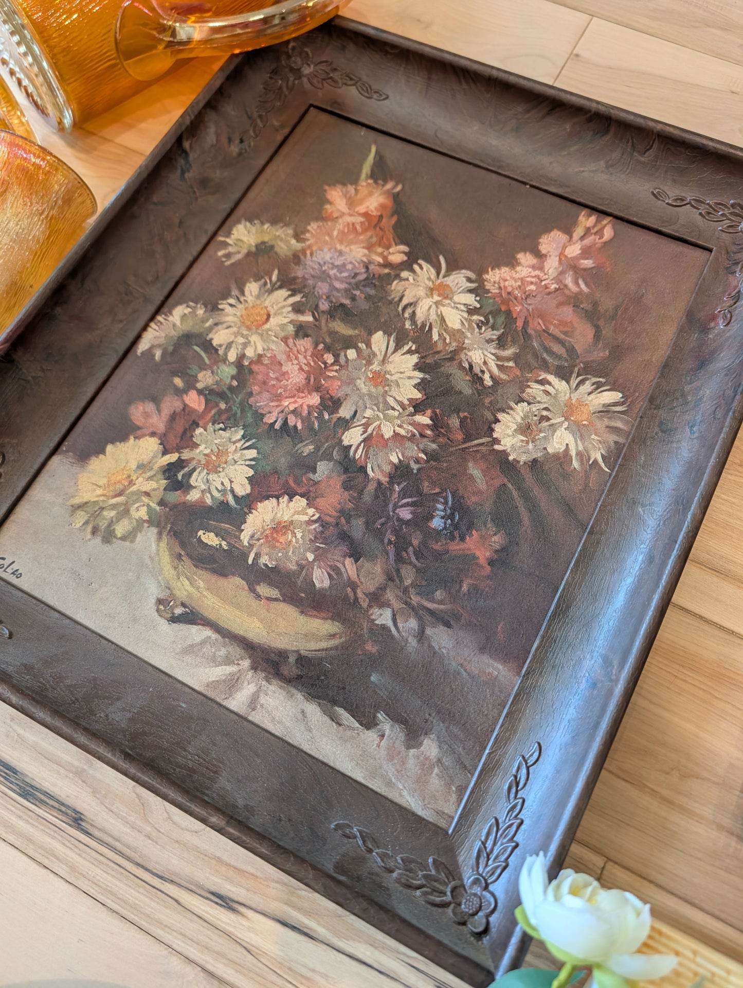 Vintage floral
