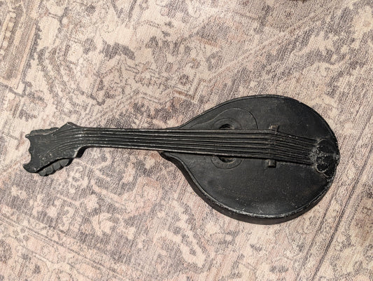 Vintage Metal Mandolin Wall Art