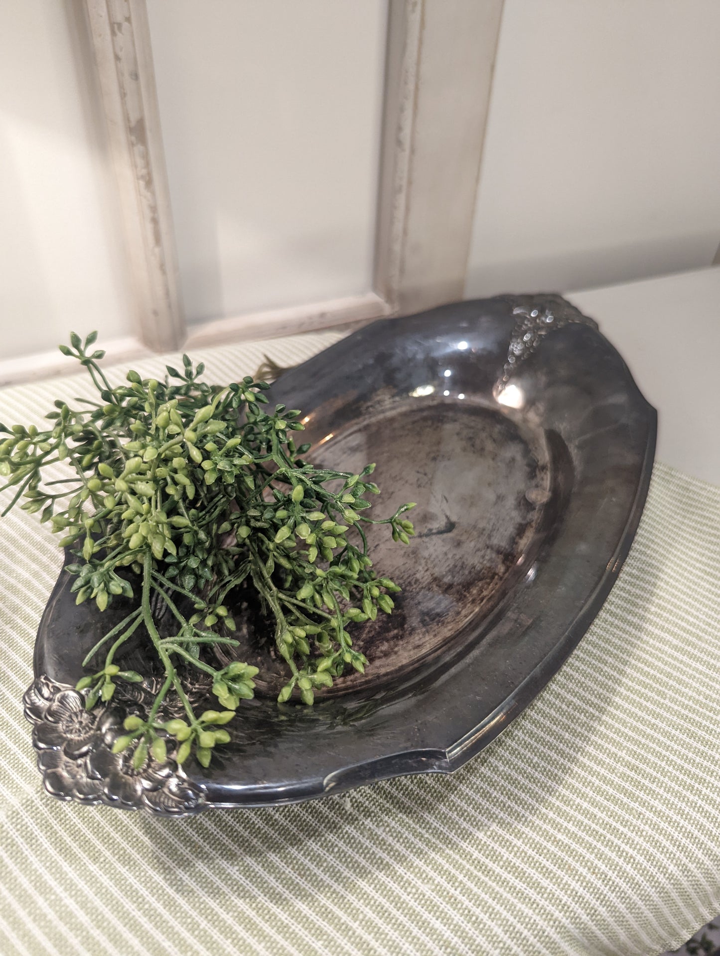 Vintage Silver Platter