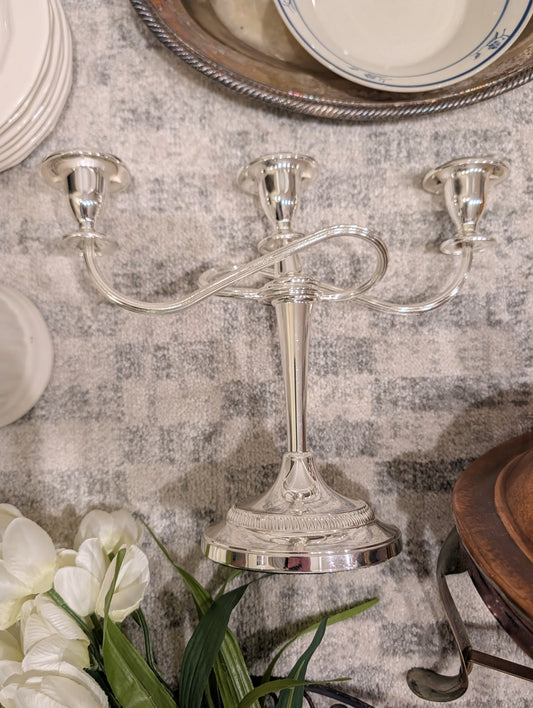 Silver Candelabras
