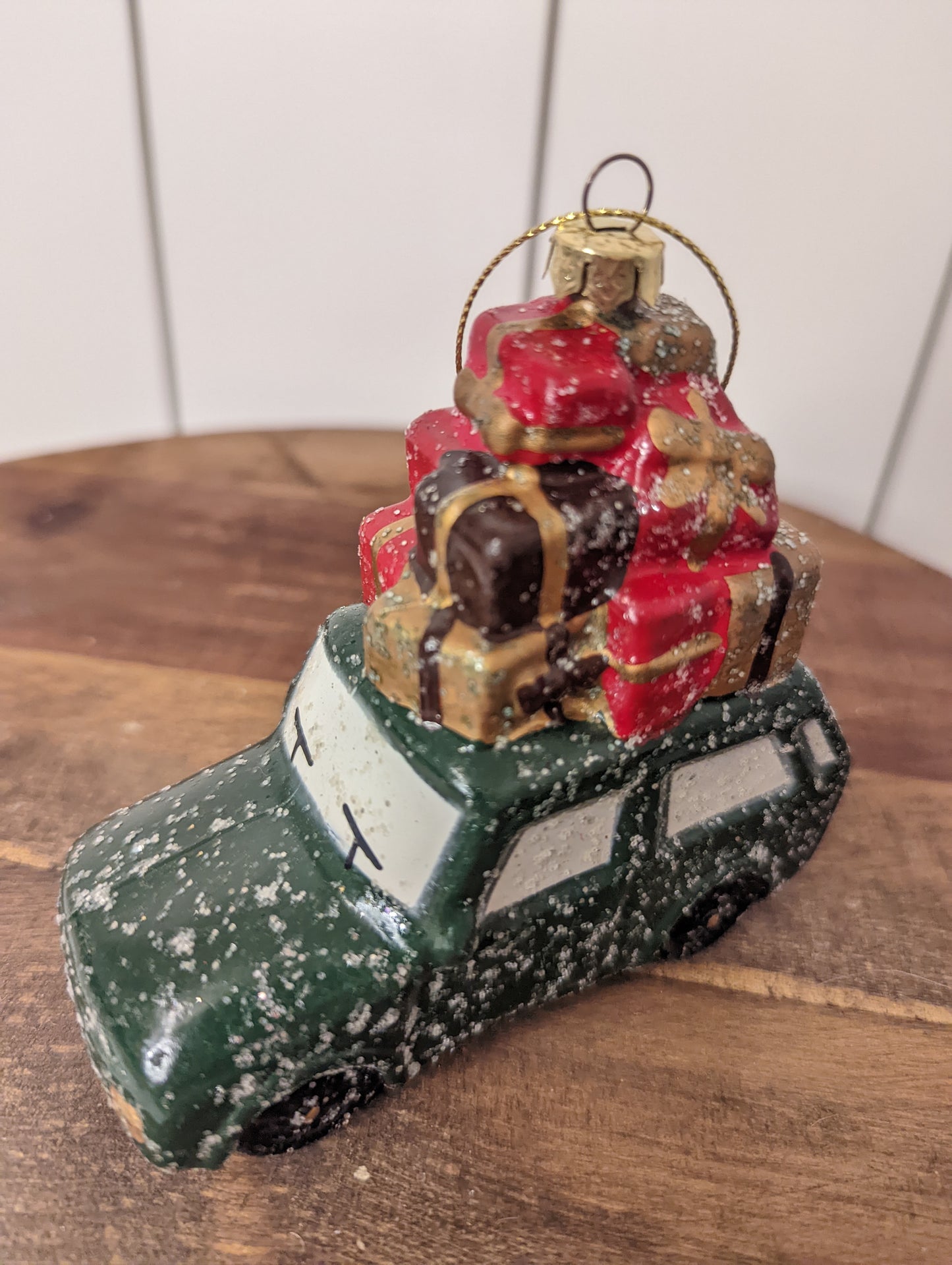 Car with Gifts Ornament