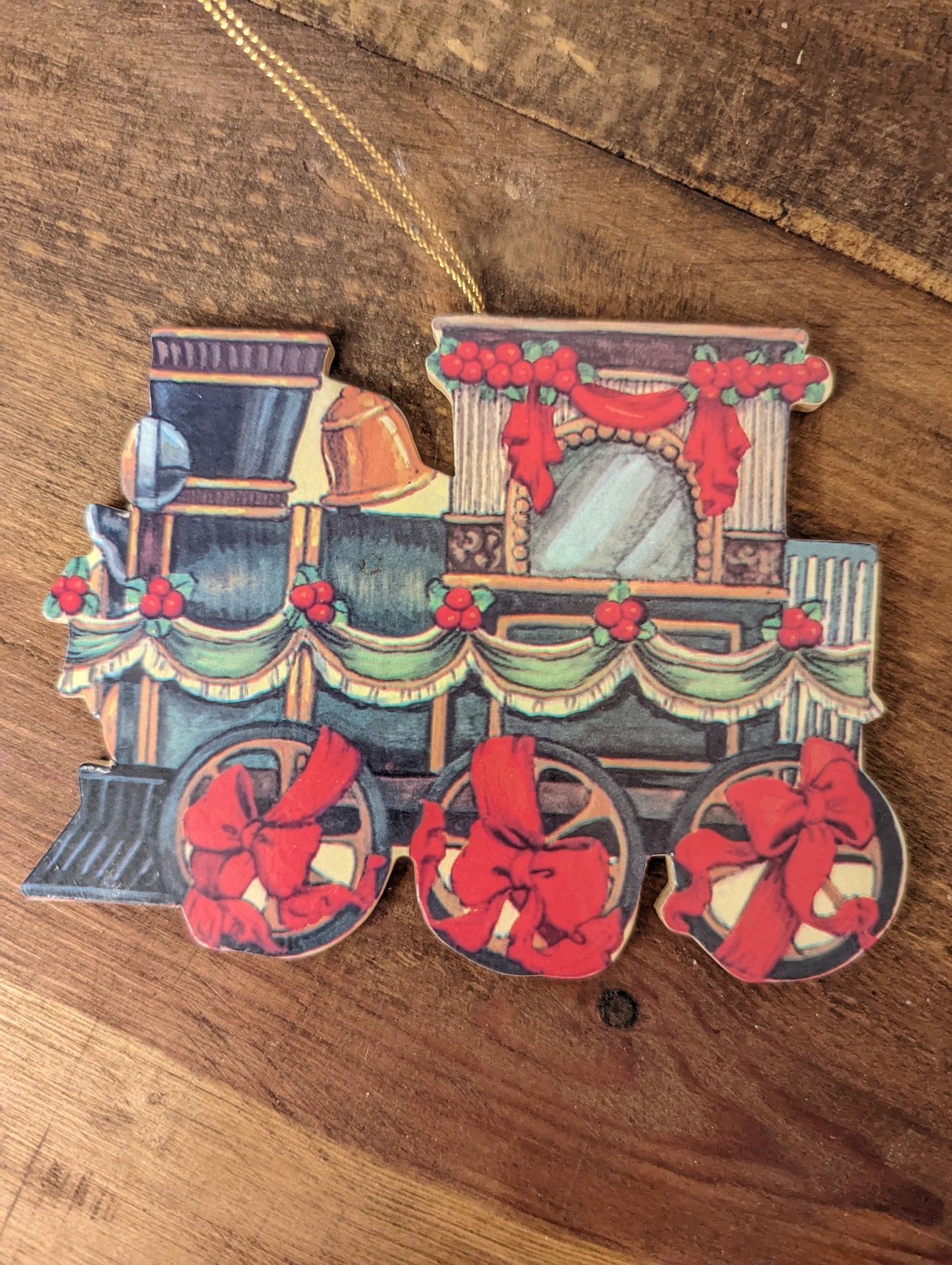 Christmas Train Ornament