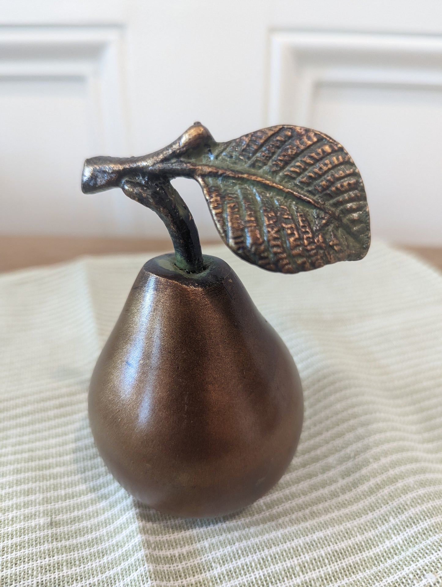Decorative Metal Pear