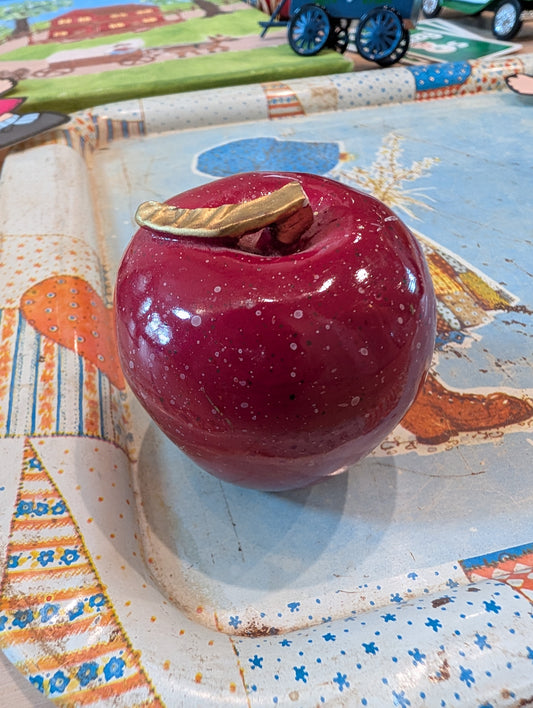 Vintage Red Apple