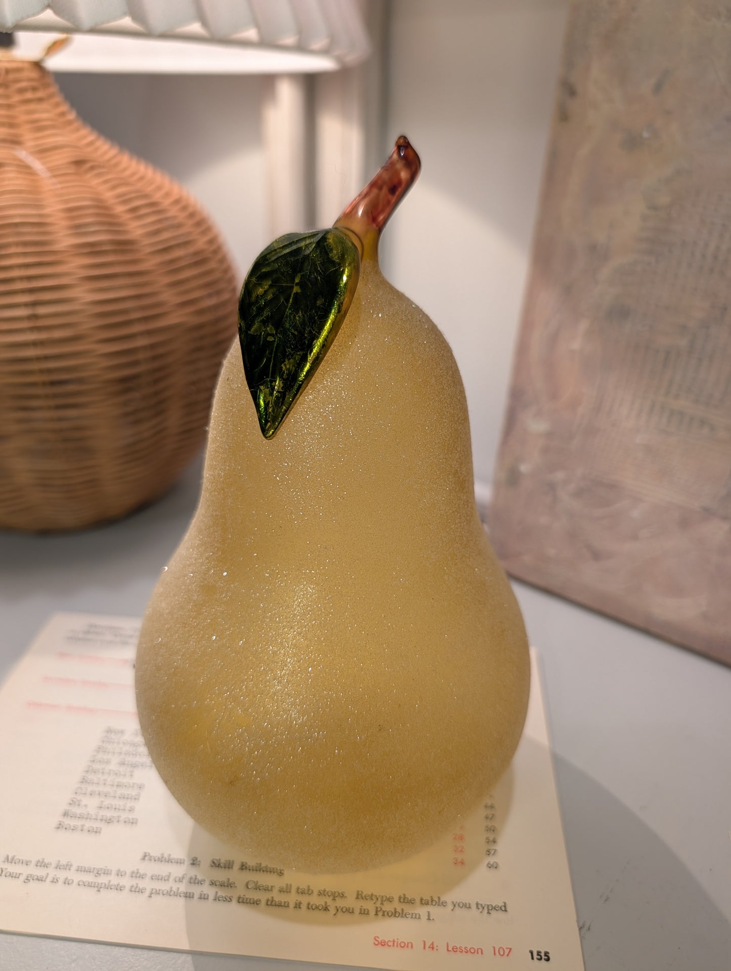 Glass Pear