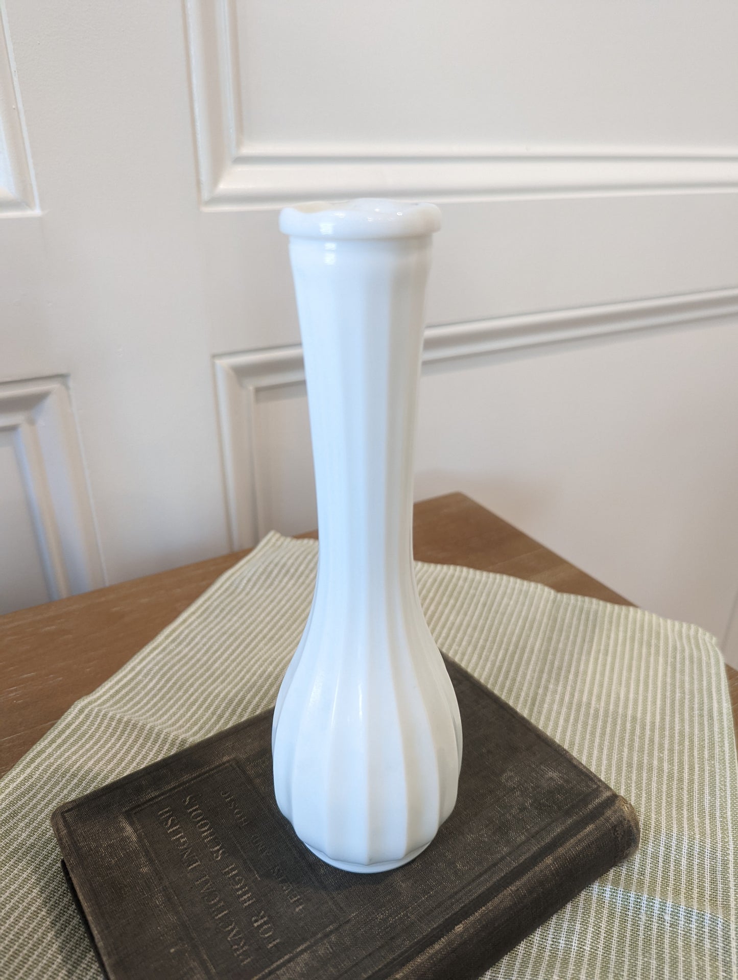 Milk Glass Vase