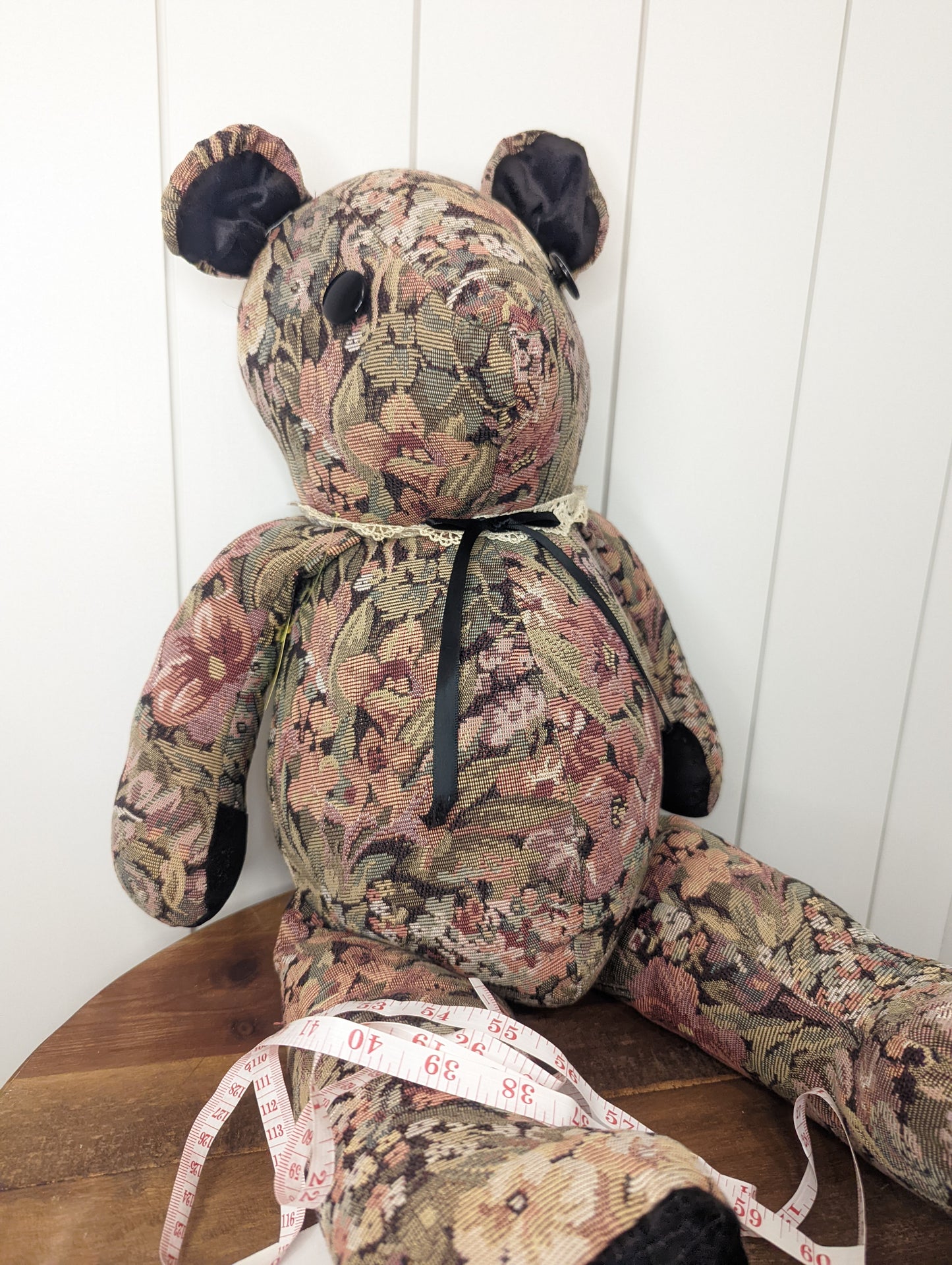 Vintage Christmas Teddy Bear