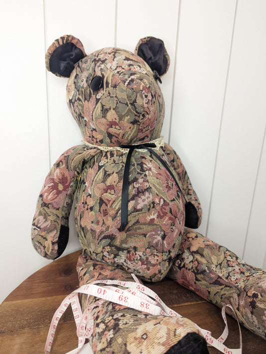 Vintage Christmas Teddy Bear