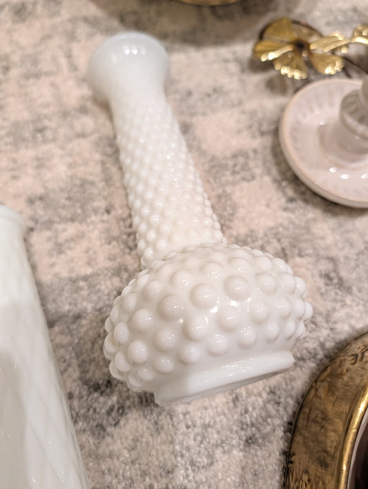 Milk Glass Vase