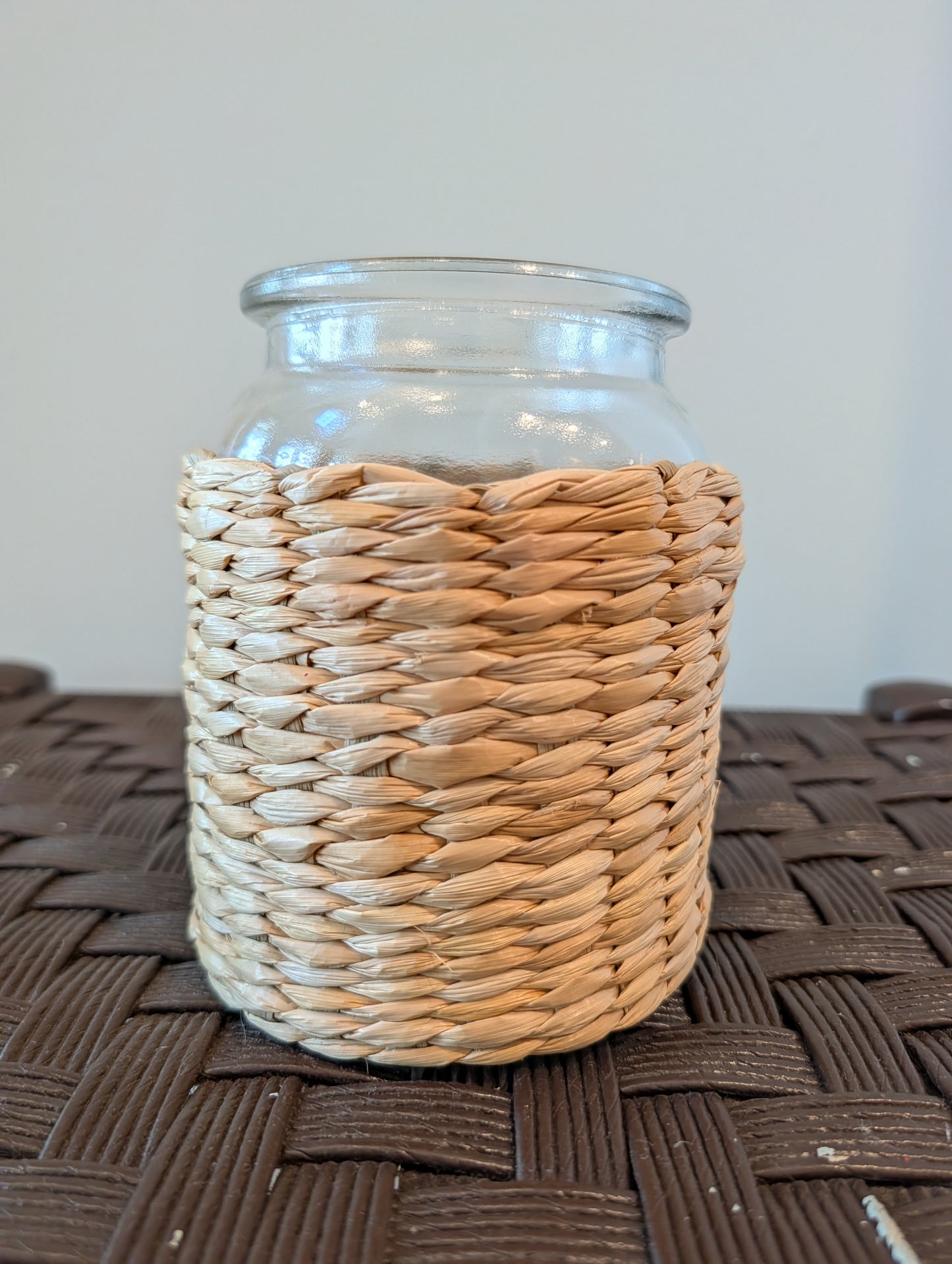Seagrass Wrapped Vase