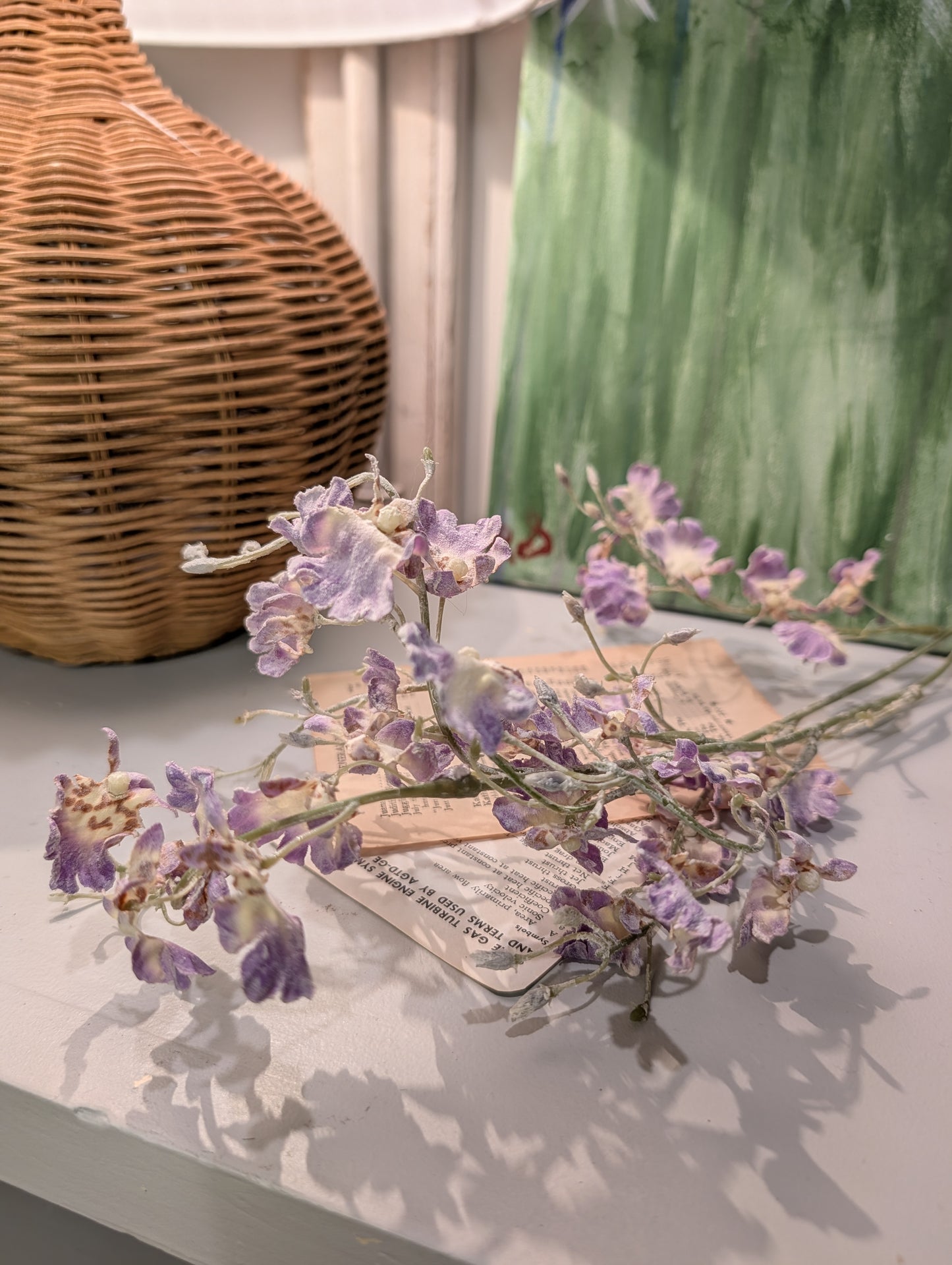 Purple floral