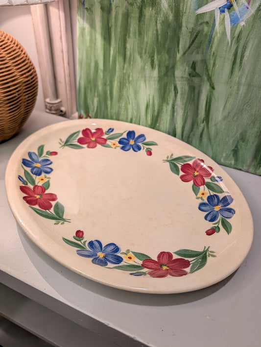 Floral Platter