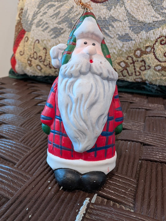 Santa Ornament