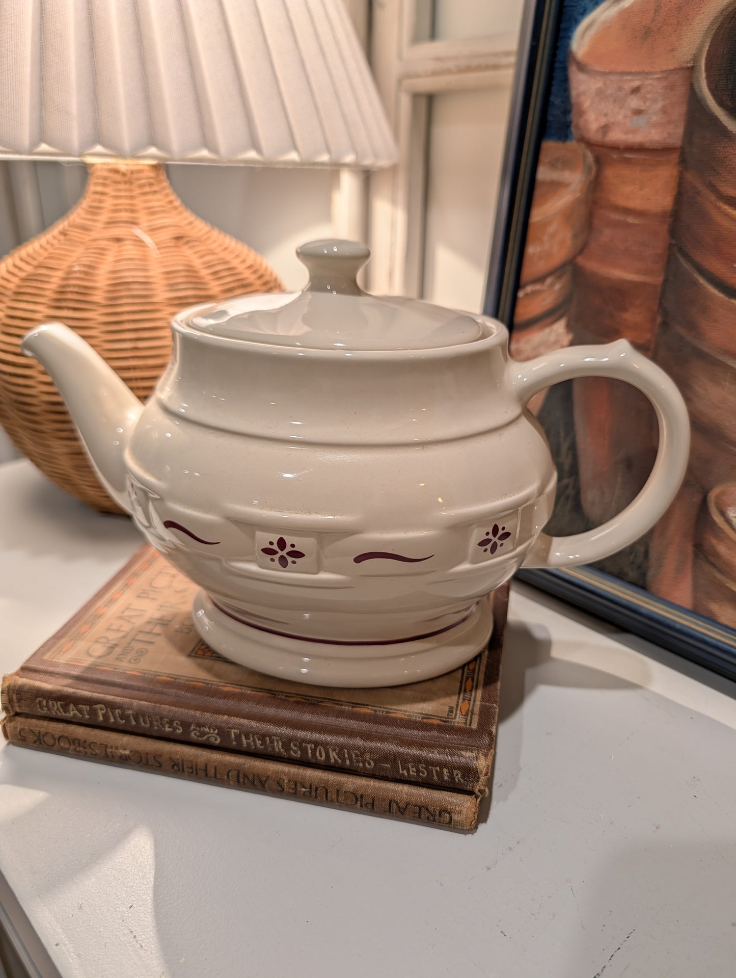 Longaberger Tea Pot