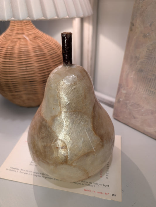 Paper Mache Pear