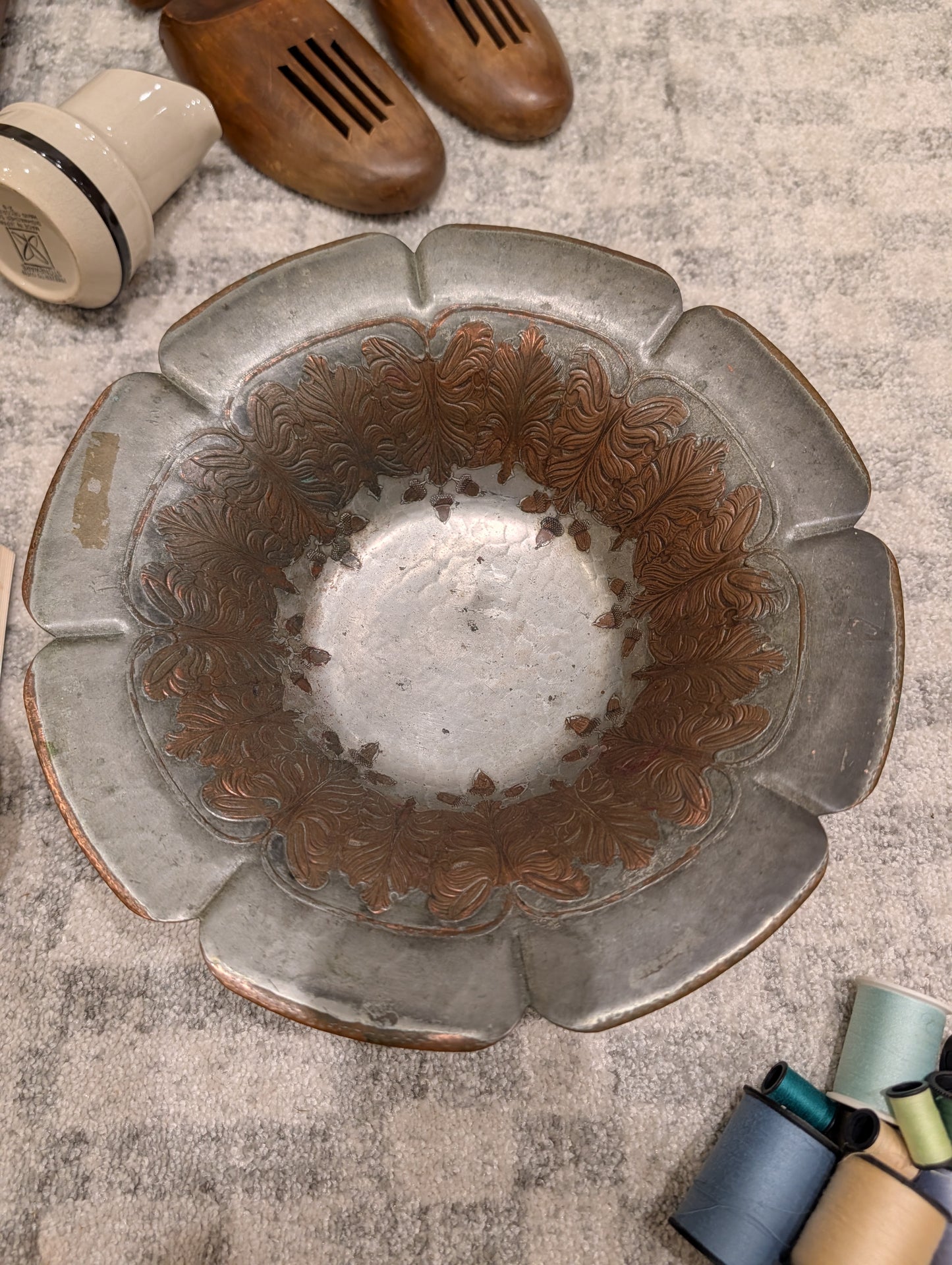 Vintage Copper Bowl