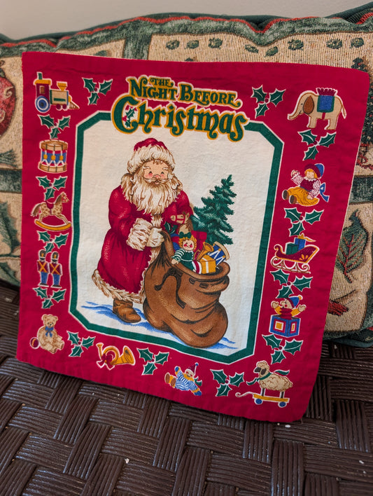 Night Before Christmas Cloth Story Book