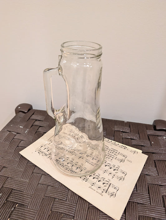 Glass Jug with handle