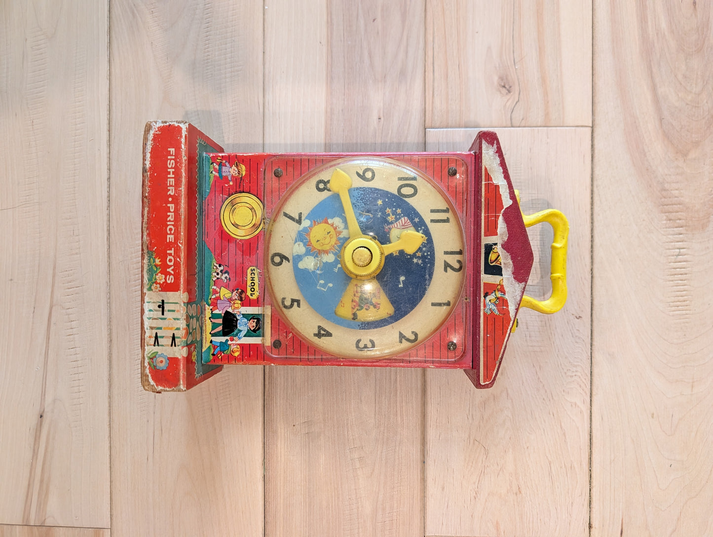 Fisher-Price Music Box Teaching Clock