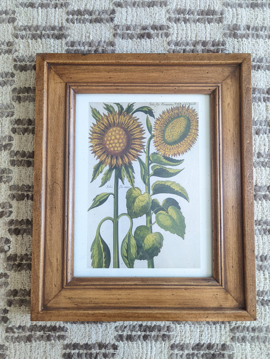Sunflowers 🌻 in Wood Frame (8x10)