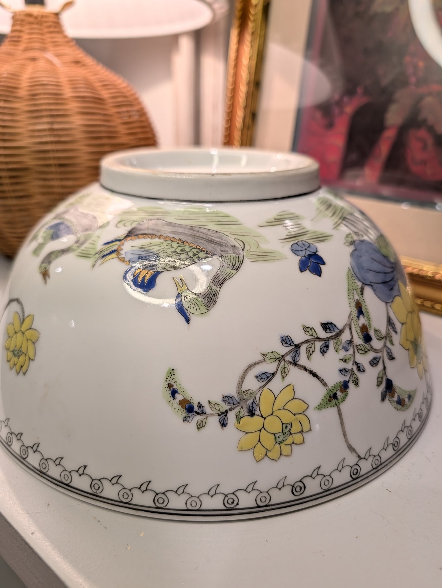 Canton Ware Porcelain Bowl