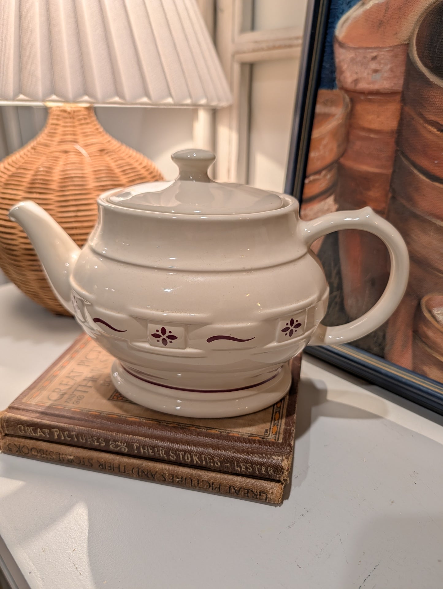 Longaberger Tea Pot