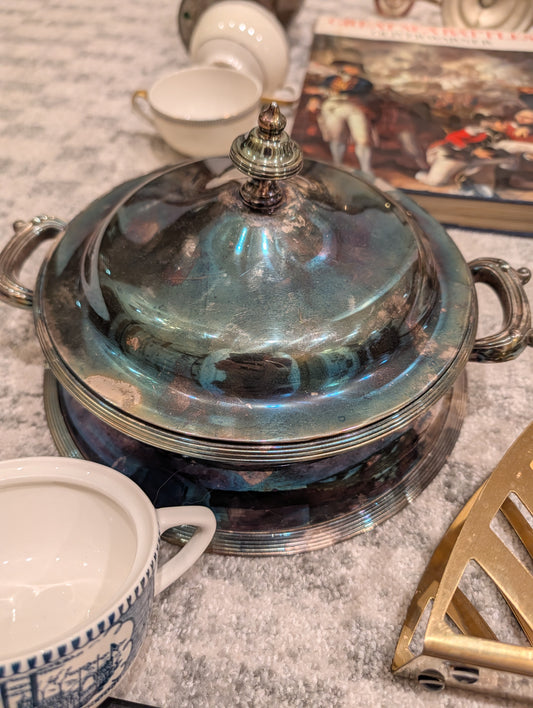 Silver Serving Dish