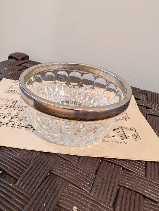 Small vintage glass bowl