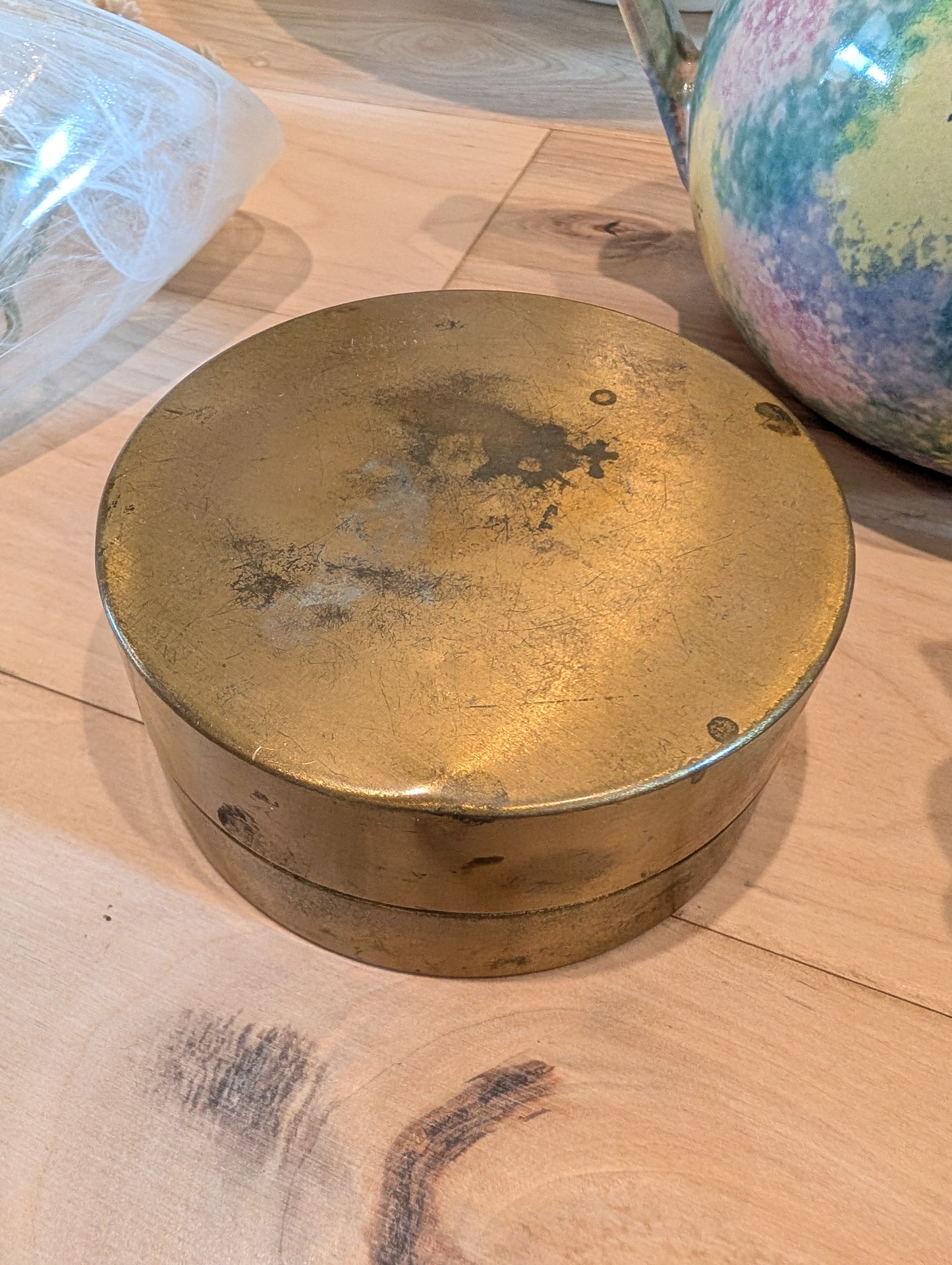 Brass Jewelry Box