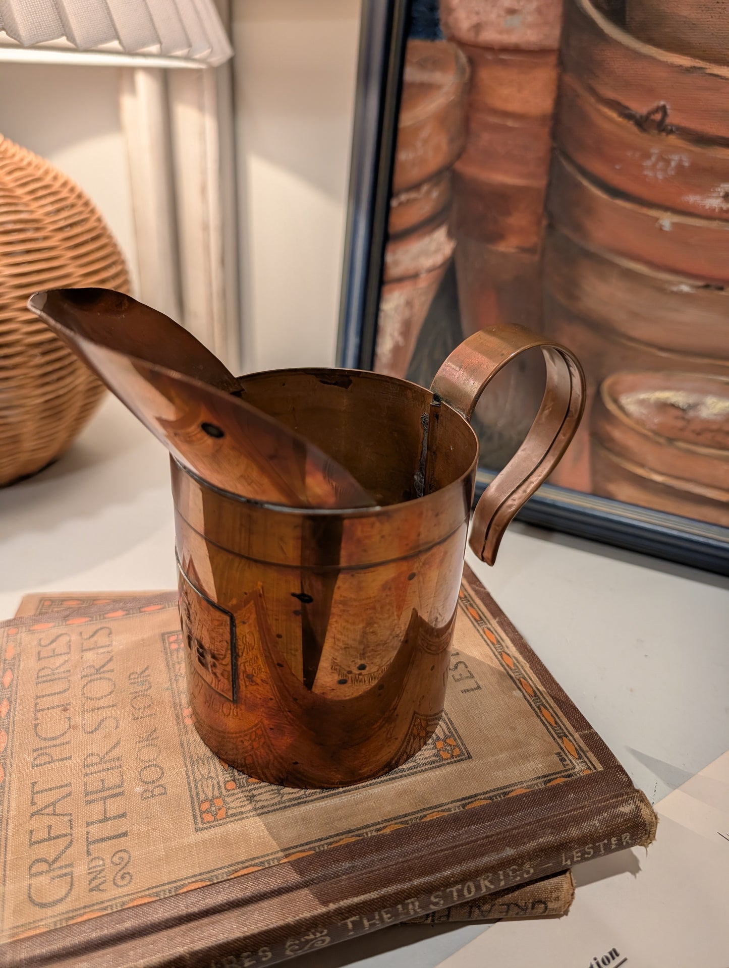 Copper scoop