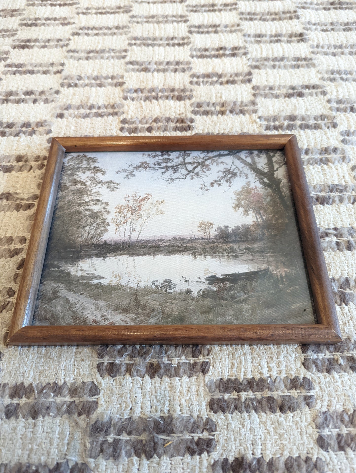 Landscape Print in Wood Frame (8x10)