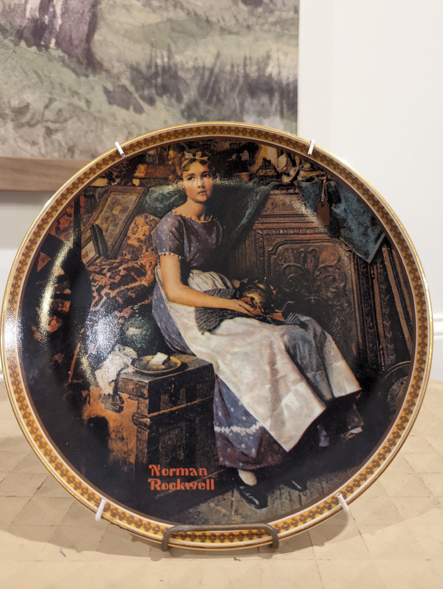 Norman Rockwell Decorative Plate