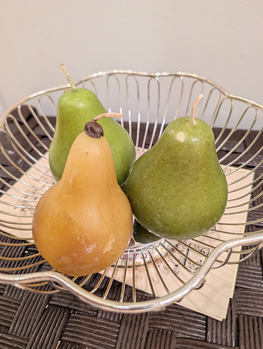 Pear Candles